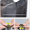 1peça Aplique de cabelo Clip Curto Direto Sintético