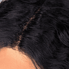 4*1 peruca de cabelo humano de ondas profundas com renda frontal