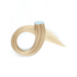 20 peças Aplique de cabelo direto fita humano