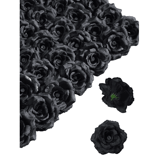 10 peças Cabeça de flor artificial