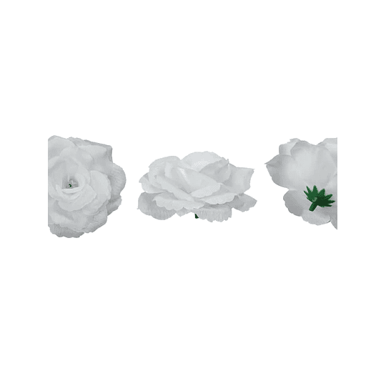 10 peças Cabeça de flor artificial