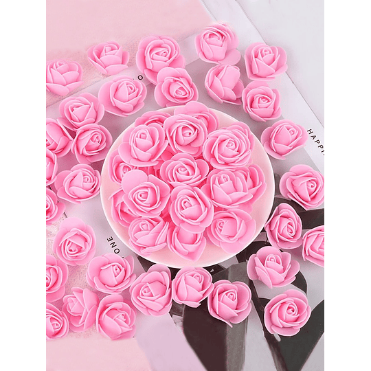 50 peças reutilizável Rosa artificial Flores artificiais para casamento casa Decorações