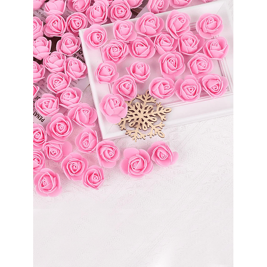 50 peças reutilizável Rosa artificial Flores artificiais para casamento casa Decorações