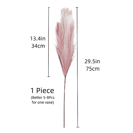 1peça Grama dos pampas artificial