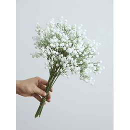 5 pçs Flor de Gypsophila Artificial, Bouquet de Gypsophila Falso Para Buquês de Casamento Faça Você Mesmo Mesa de Hotel Decoração de Jardim