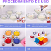 Colorante alimentar lipossolúvel, 16 cores concentradas limentares, corantes alimentares, recargas para decoração de bolos, nata, chocolate, gelados, bolachas, 6 ml