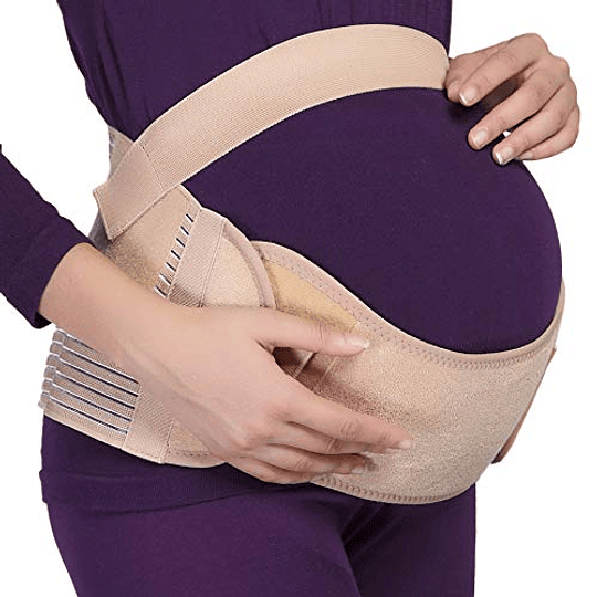 Faixa de gravidez - cinto de maternidade - pré-mamã banda para abdómen/cintura/costas, suporte para a barriga
