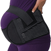 Faixa de gravidez - cinto de maternidade - pré-mamã banda para abdómen/cintura/costas, suporte para a barriga