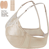 Sutiã de bolso para silicone forma de peito sutiã de seios de silicone para mastectomia próteses para travestis, para realizar 