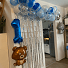 Balão decorativo látex moderno cor misturada para festa