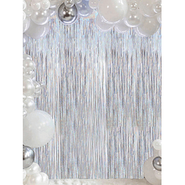 1 peça cortina de borla decorativa para festa