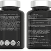 Colágeno marinho hidrolizado, 2400 mg colagénio puro com ácido hialurónico e vitamina C, 120 cápsulas, comprimidos de peptídos de colagénio tipo 1, para pele, cabelo, ossos, múscu...