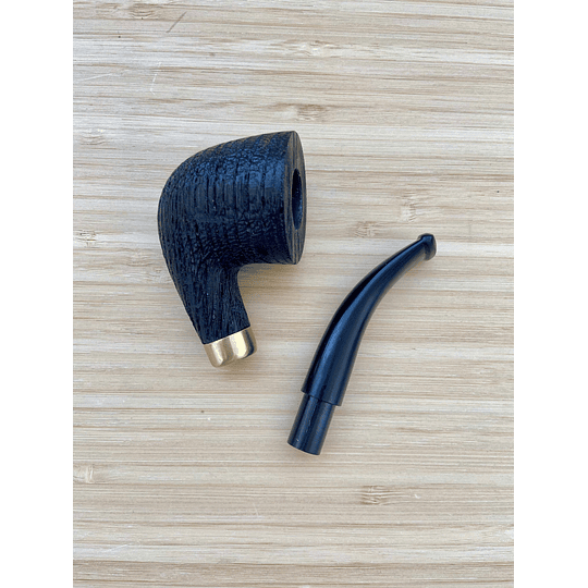 Cachimbo de jateamento de carvalho Tigela esculpida à mão Cachimbo de madeira Cachimbo de tabaco Cachimbo 
