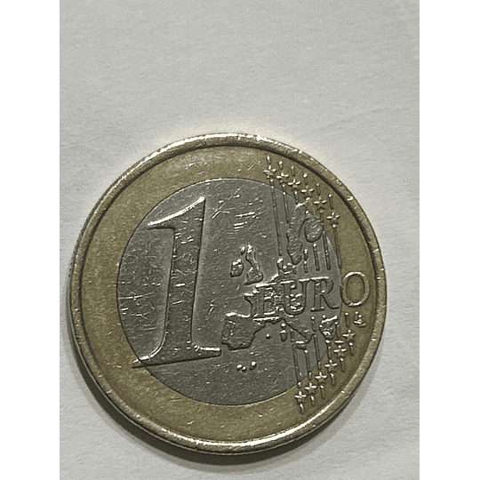 Moeda de Coleção Rara Moeda 1€ França Ano 1999 Perfeita.