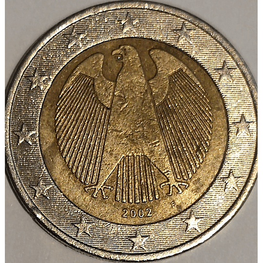 Moeda de Coleção de 2 euros Alemanha 2002 F