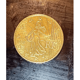 Moeda de Coleção 50 centavos - França - 1999