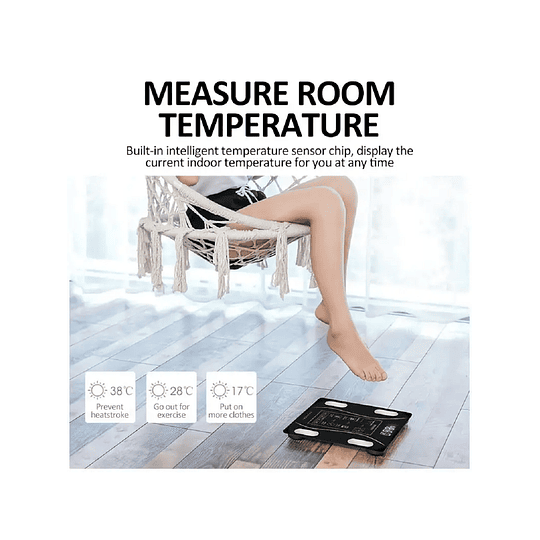 1 Peça Escala De Gordura Corporal Digital Inteligente Com Display Led, Conecta-se Ao Aplicativo Do Telefone Inteligente, Escala De Imc, Ferramenta De Banheiro