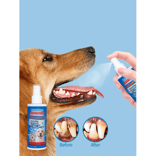 1 Peça Animal De Estimação Oral Cuidado Dental Limpeza Pulverizar