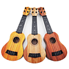 1Peça Cavaquinho Aço Guitarra Brinquedo Para Crianças Instrumento Musical