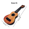 1Peça Cavaquinho Aço Guitarra Brinquedo Para Crianças Instrumento Musical