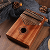 1 peça 17 chaves Kalimba polegar piano de alta qualidade madeira mbira corpo instrumentos musicais com livro de aprendizagem presente de piano kalimba
