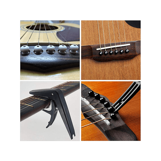 65 Peças/Conjunto Abs Guitarra Acessório , Moderno Instrumento Musical Acessório Para Casa