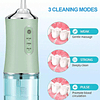 1peça abs dente moderno elétrico dente flosser para casa