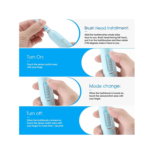 Elétrico Mini Dente Limpador Kit , Ótimo Limpeza Poder Para Proteger Oral Saúde