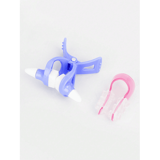 2 peças de clipe de ajuste de nariz
