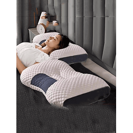 1pc Travesseiro De Malha Proteção Da Coluna Cervical, Núcleo Do Travesseiro De Massagem Do Sono, Travesseiro Doméstico Absorção De Umidade Travesseiro De Cama Antibacteriano Respir...