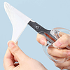 100 peças/conjunto Protector de ponta do dedo borracha dedo minimalista branco anti derrapante descartável para doméstico