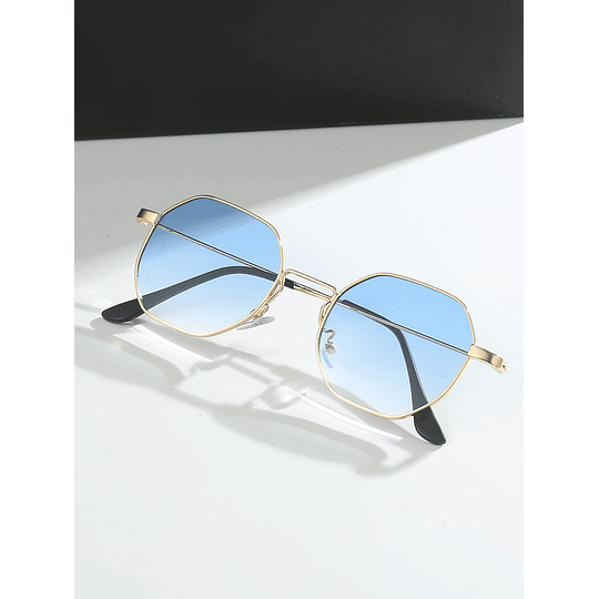 1 Par Homens Irregular Moldura Geométrica Óculos Da Moda Para Vida Diária