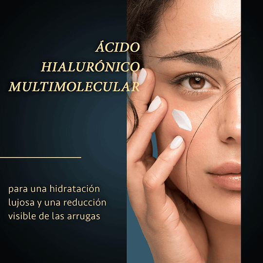 Creme Hidratante Facial Feminino - Ácido Hialurônico Orgânico Puro 100 ml - Vegano - Creme Firmador Antirrugas Feminino com Vitamina E - Creme Facial Feminino - Creme Hidratante Fa...