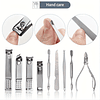 Conjunto De Ferramentas De Manicure Para Cortadores De Unhas De 26 Peças, Kit De Pinças E Cortadores De Cutícula, Kit Profissional De Pedicure Para Cortadores De Unhas, Ferramentas...