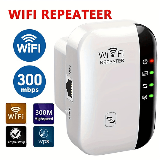 Europa, Extensor De Wi-fi, Impulsionador De Wi-fi, Cobre Até 2.640 Pés Quadrados, Impulsionador De Internet Com Porta Ethernet, Wifiblast, Extensores De Wi-fi Amplificador De Sinal...