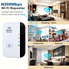 Europa, Extensor De Wi-fi, Impulsionador De Wi-fi, Cobre Até 2.640 Pés Quadrados, Impulsionador De Internet Com Porta Ethernet, Wifiblast, Extensores De Wi-fi Amplificador De Sinal...