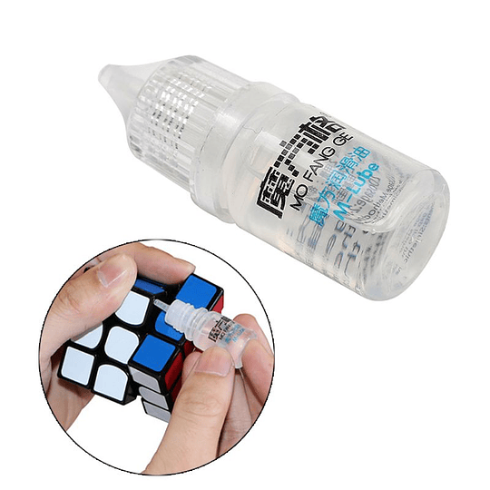 Lubrificante de silicone Magic Cube, Óleo lubrificante suave, Gire facilmente manter, Fornecimento 3 ml