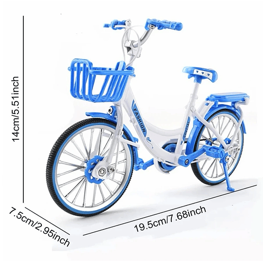 Mini Liga Modelo de Bicicleta, Die-Elenco Metal, Corrida de montanha de dedo, Adulto Bicicleta urbana, Coleção Simulação, Presentes Brinquedos, 14Y +, 1:10