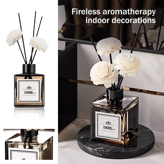 Difusor De Fragrância de Aromaterapia Para Banheiro, Perfume Floral De Longa Duração, Decoração do quarto de casa, Agregado familiar fresco