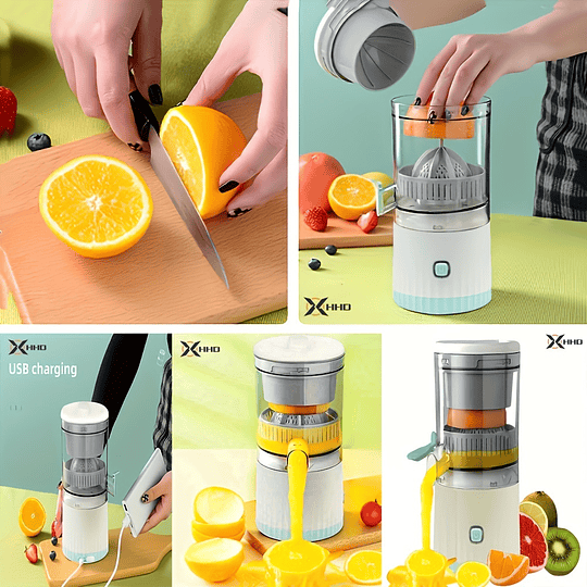 Multi-funcional espremedor doméstico automático separação espremedor pequeno portátil copo de suco de laranja carregamento usb