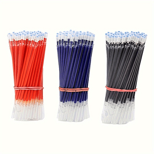 18pcs Conjunto De Canetas Gel Material Escolar Preto Azul Vermelho Cor De Tinta 0,5mm Caneta Esferográfica Caneta Kawaii Estudantes Material Escolar Escritório Stationery