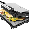 RocknGrill Grelha elétrica com revestimento antiaderente RockStone