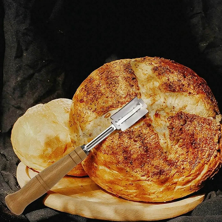 Greñador de Acero con Mango de Madera 8.5 cm 4