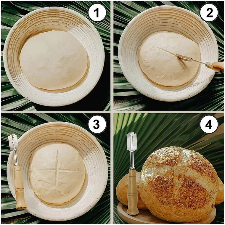 Greñador de Acero con Mango de Madera 8.5 cm 5