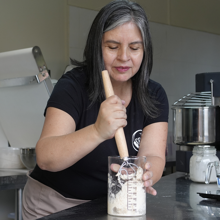 Batidor Danés de Madera 25 cm 5