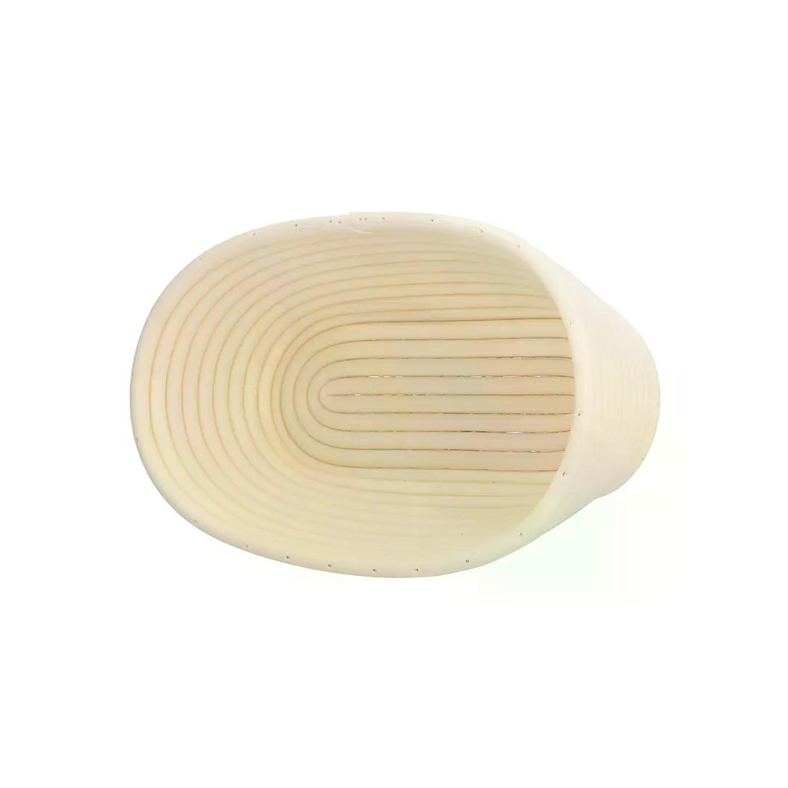 Banneton Ovalado 25 cm Polipropileno con Tela Reutilizable 5