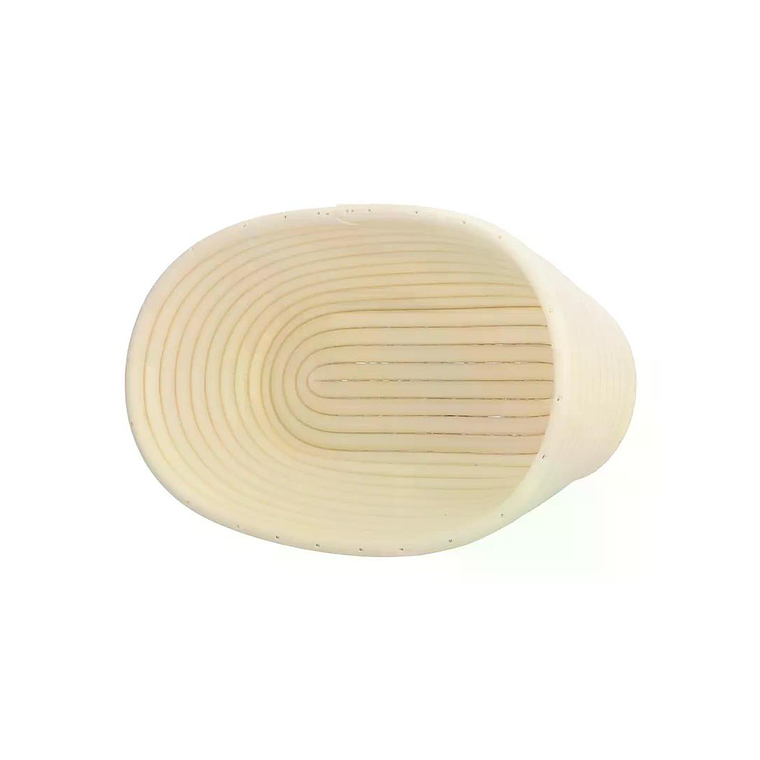 Banneton Ovalado 25 cm Polipropileno con Tela Reutilizable 5