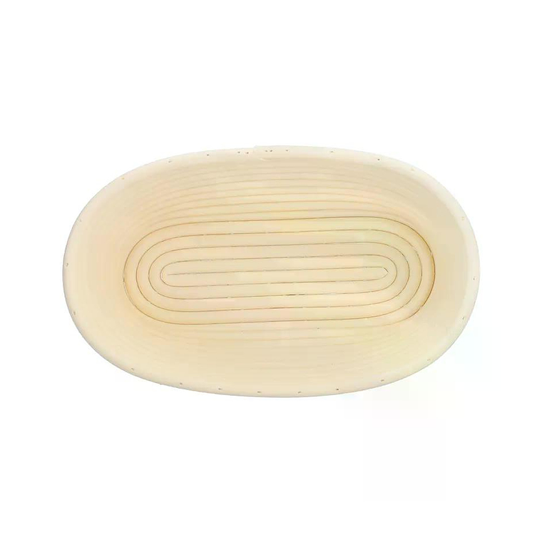 Banneton Ovalado 25 cm Polipropileno con Tela Reutilizable 6