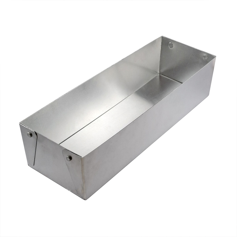 Molde Rectangular Desmontable para pan 10x25x7cms 2