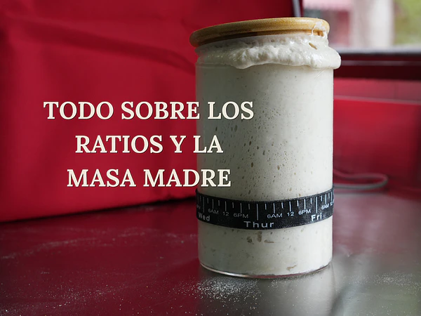 Guía GRATIS: Ratios de masa madre